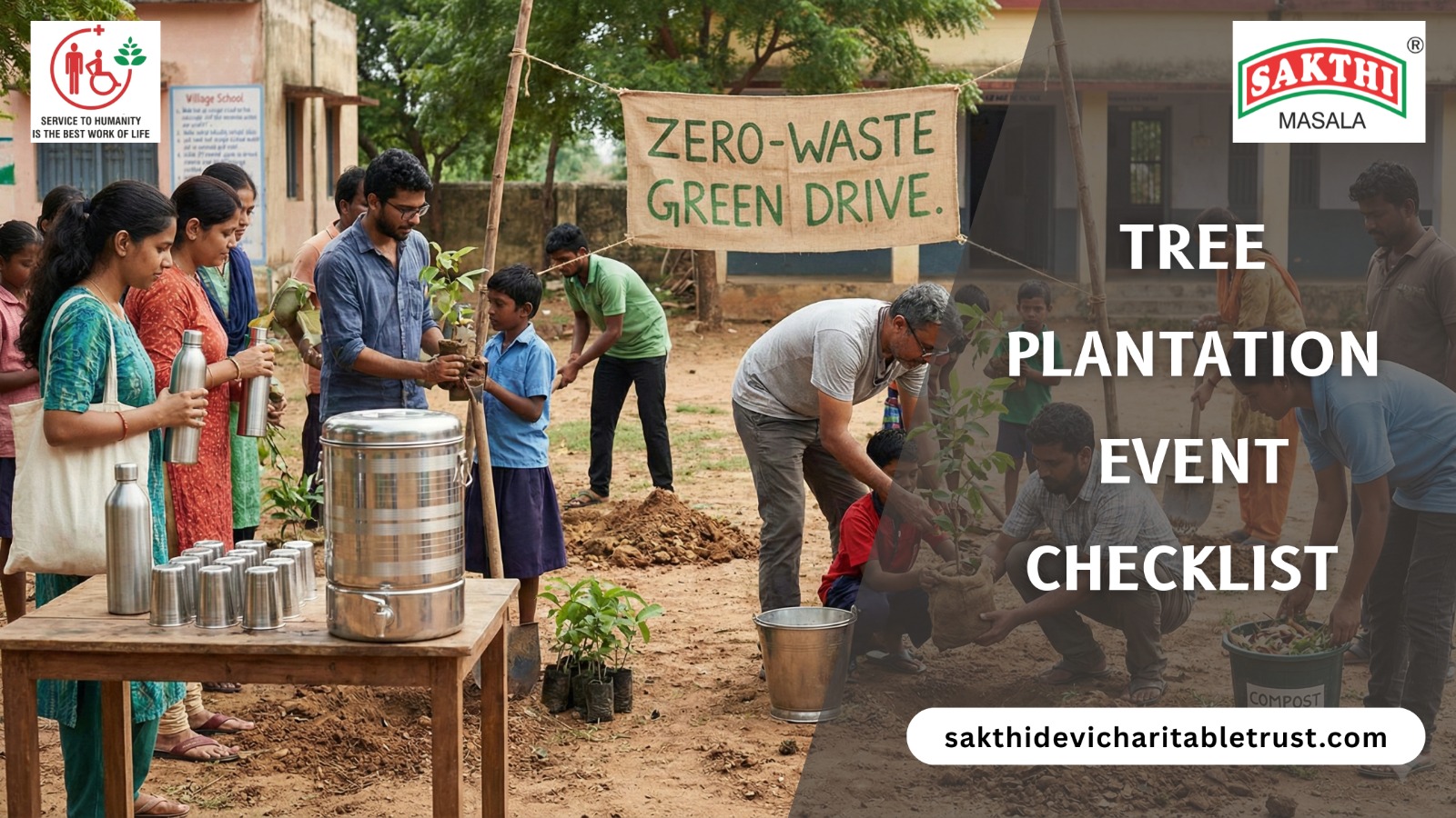 tree plantation event checklist to follow